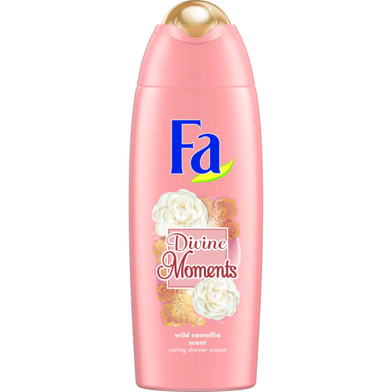 Gel de Dus FA Divine Moments, 250 ml, Parfum de Camelie, Formula Vegana