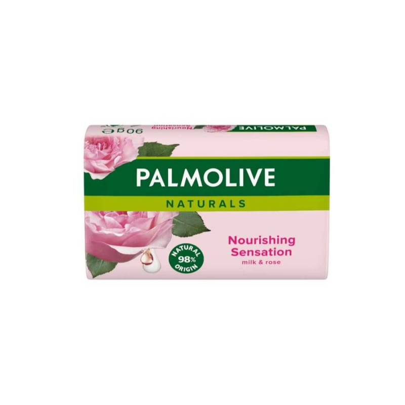 Sapun Solid PALMOLIVE Naturals Milk & Rose, Greutate 90 g