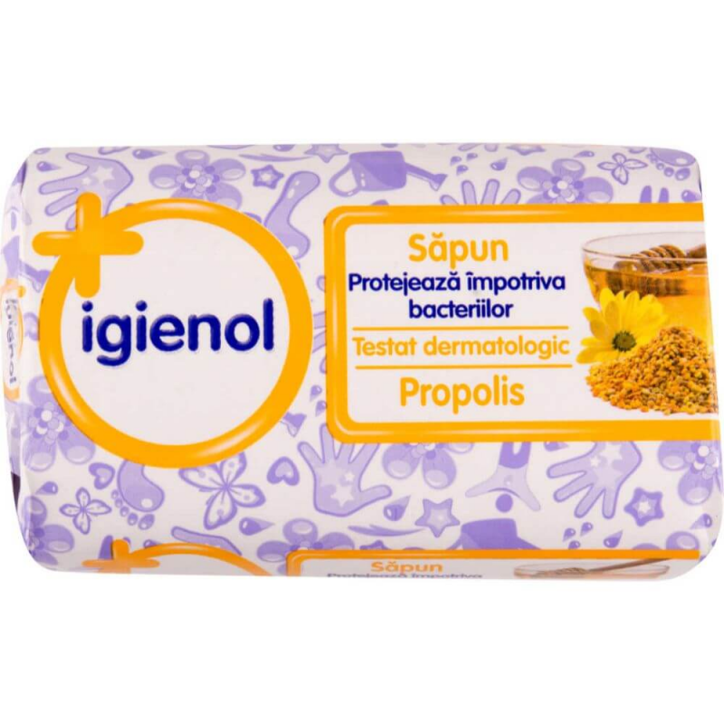  Sapun Antibacterian Propolis Igienol, 90 g 