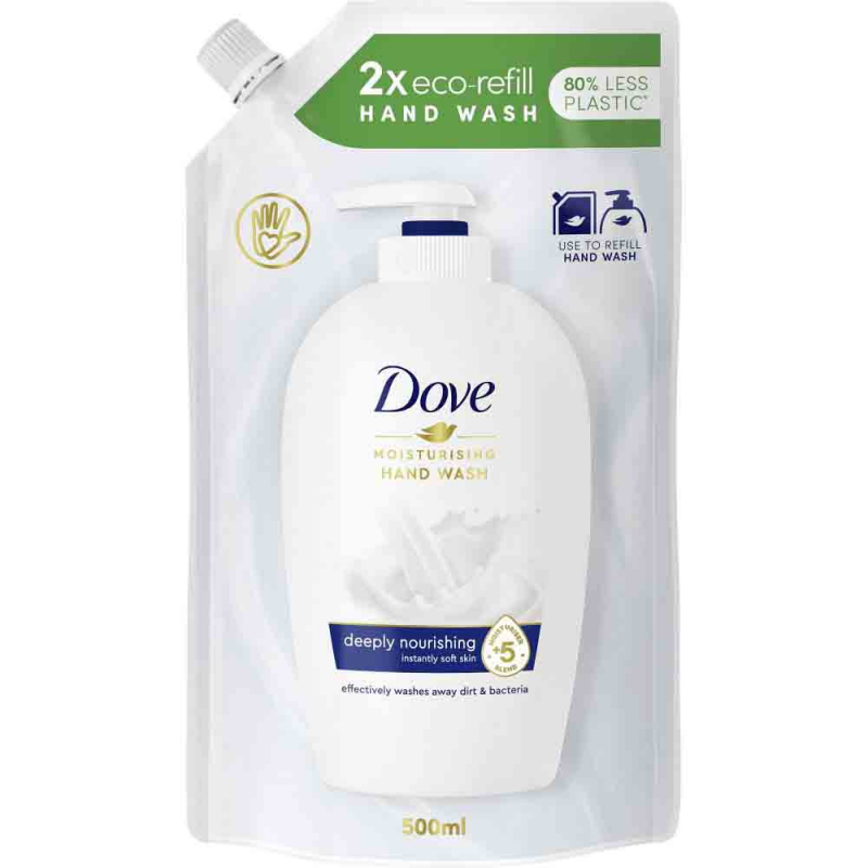 Rezerva Sapun Lichid Dove Caring Hand Wash, 500 ml