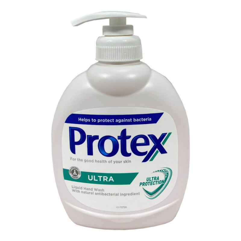 Sapun Lichid Antibacterial PROTEX Ultra, 300 ml, cu Pompita