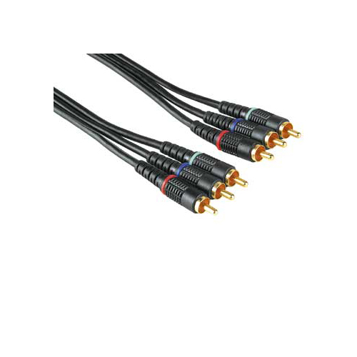 Cablu Video Hama 48627, 3 RCA plugs - 3 RCA plugs, 2 m 