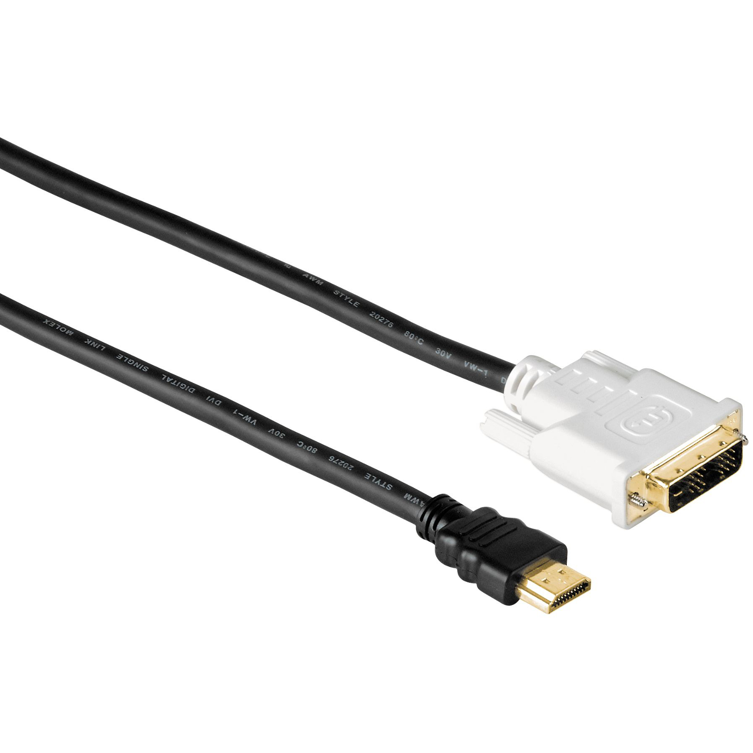  Cablu Video Hama 34033, HDMI-DVI/D, 2 m 