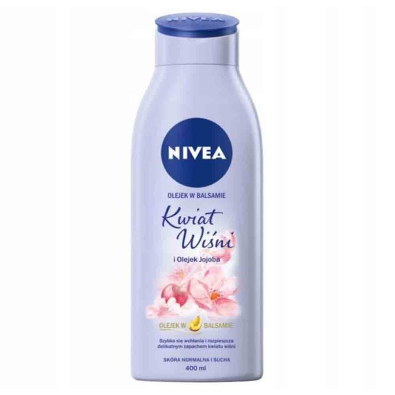  Lotiune de Corp Nivea Cherry Blossom cu Jojoba, 400 ml 