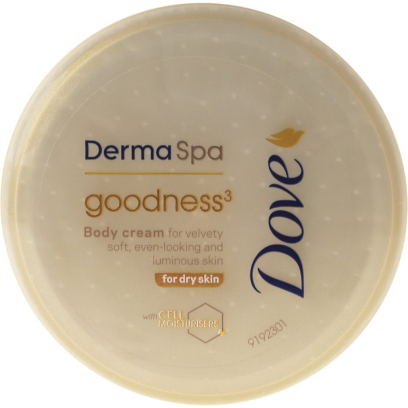  Crema de Corp Dove DermaSpa Goodness3, 75 ml 