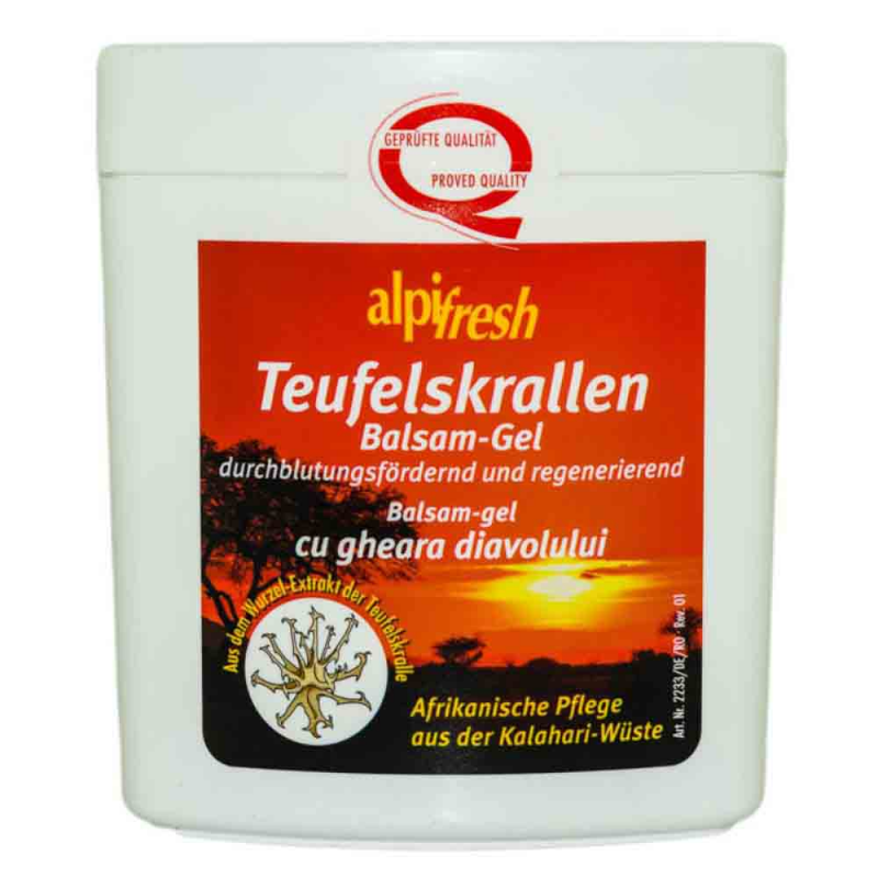 Balsam Gel Alpifresh cu Extract de Gheara Diavolului, 250 ml