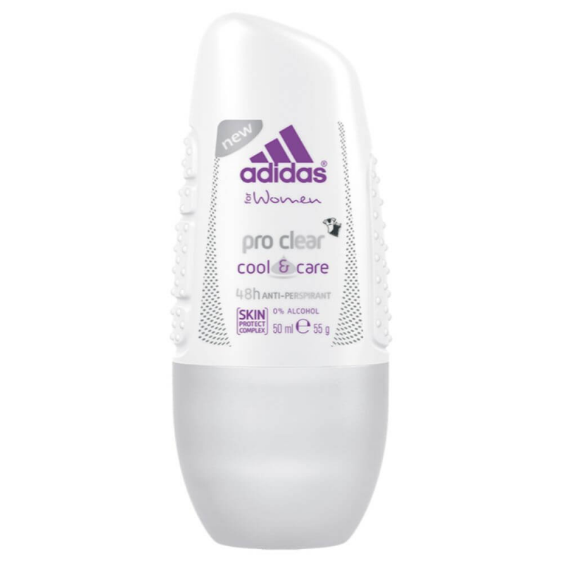  Deodorant Roll On ADIDAS Pro Clear Cool&Care, 50 ml 
