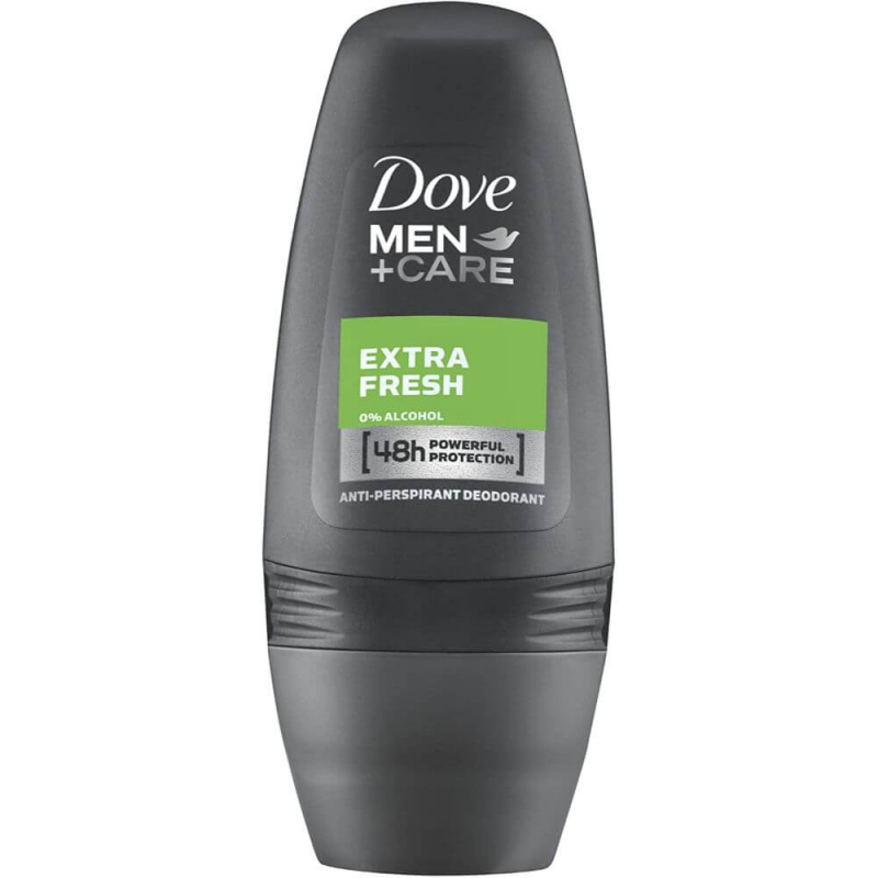  Deodorant Roll-On Dove Men Extra Fresh, 50 ml, Protectie 48 h 