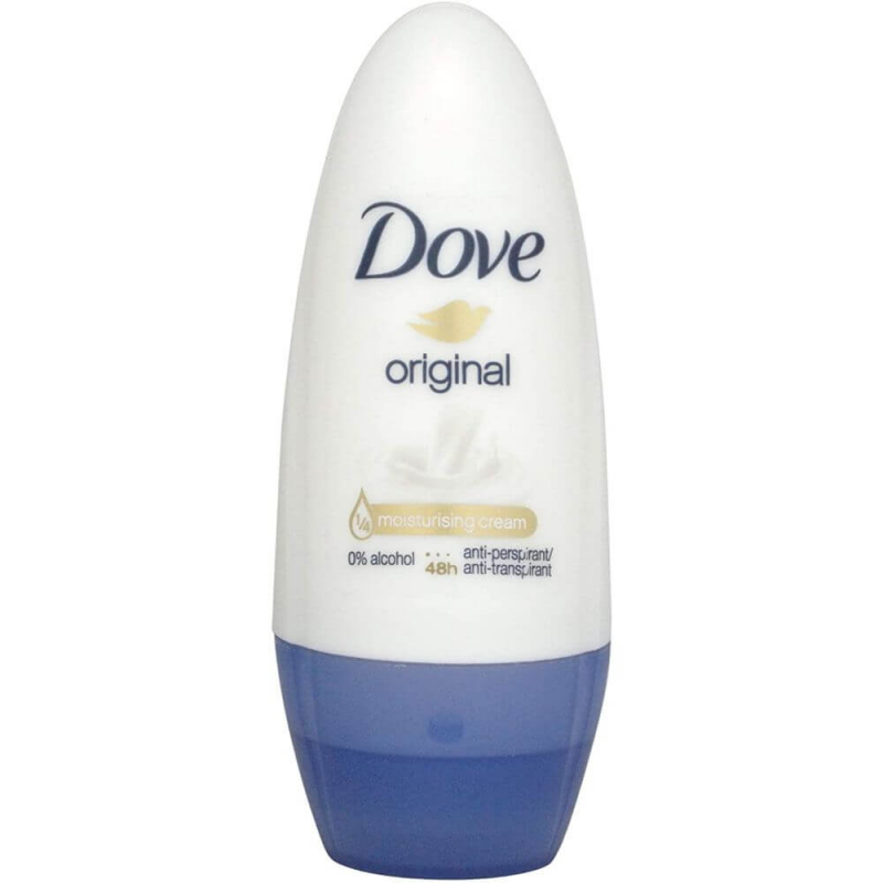  Deodorant Roll-On Dove Original, 50 ml, Protectie 48h 