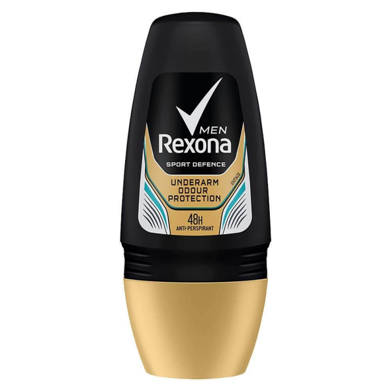  Deodorant Roll-On Rexona Men Sport Defence, 50 ml, Protectie 48 h 
