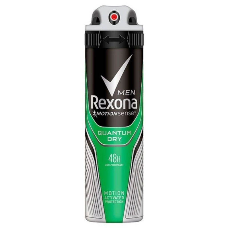  Deodorant Spray REXONA Quantum Dry, 150 ml, Protectie 48h 
