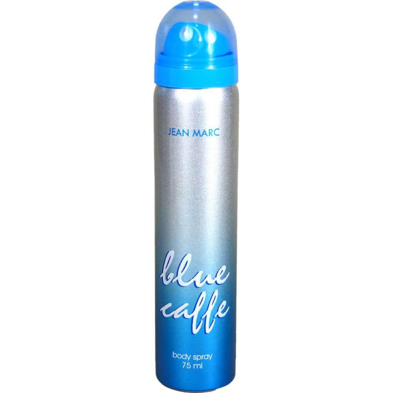 Deodorant Spray WOMEN JEAN MARC Blue Caffe, 75 ml, Protectie 24 h, Parfum Flori/Fructat