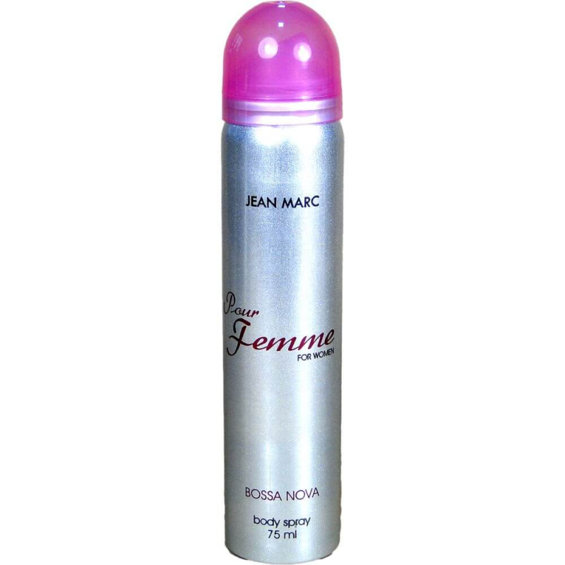 Deodorant Spray WOMEN JEAN MARC Bossa Nova, 75 ml, Protectie 24 h, Parfum Floral/Fructat