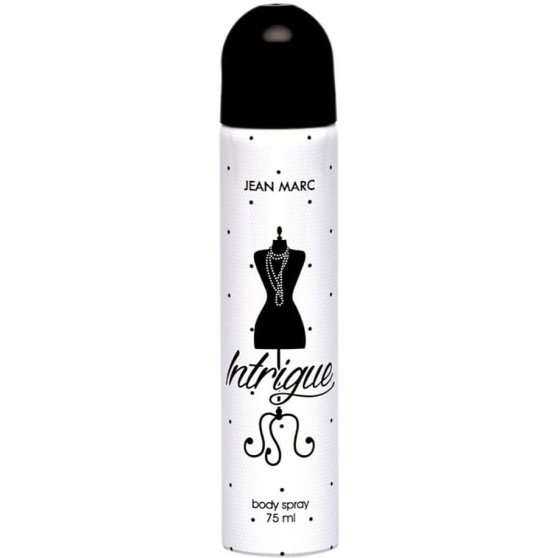 Deodorant Spray WOMEN JEAN MARC Intrigue, 75 ml, Protectie 24 h, Parfum Vanilie/Fructat