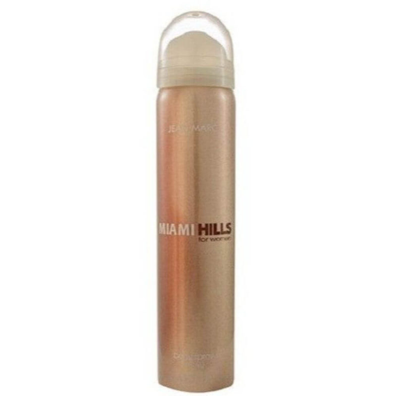 Deodorant Spray WOMEN JEAN MARC Miami Hills, 75 ml, Protectie 24 h, Parfum Vanilie/Fructat