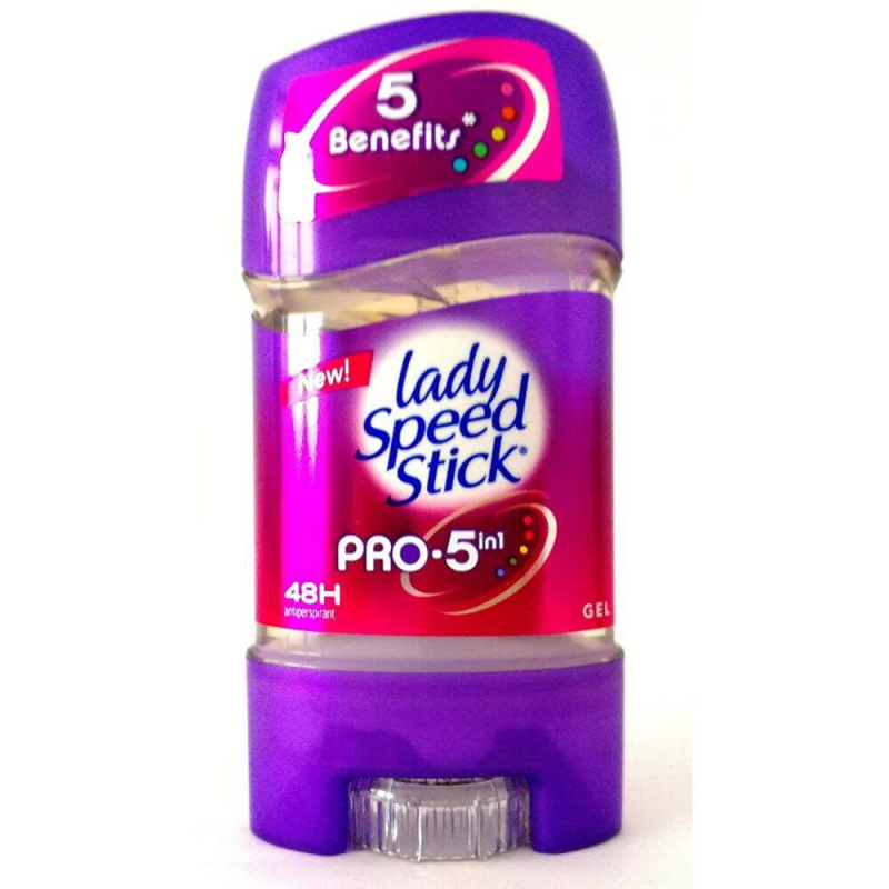 Deodorant Stick Gel Lady Speed Stick Pro 5 in 1, 65 g, Protectie 48 h