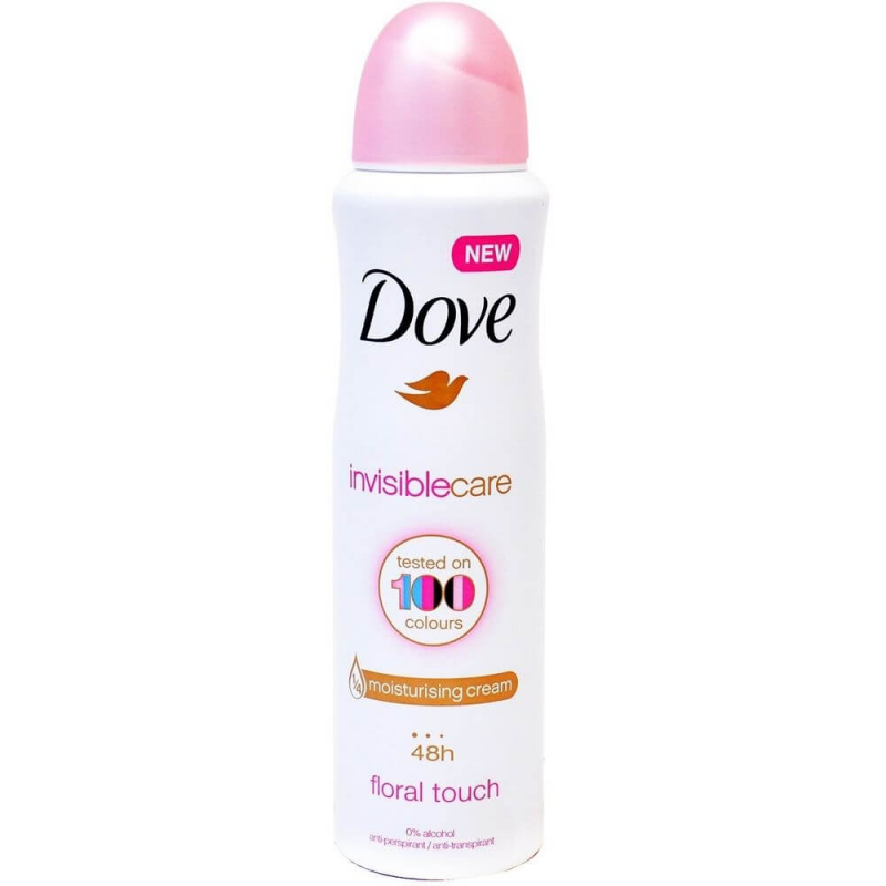  Spray Deodorant DOVE Invisible Care,150 ml 