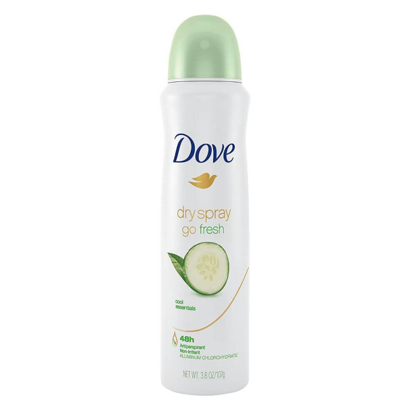  Spray Deodorant DOVE Go Fresh, Ceai Verde si Castravete, 150 ml 