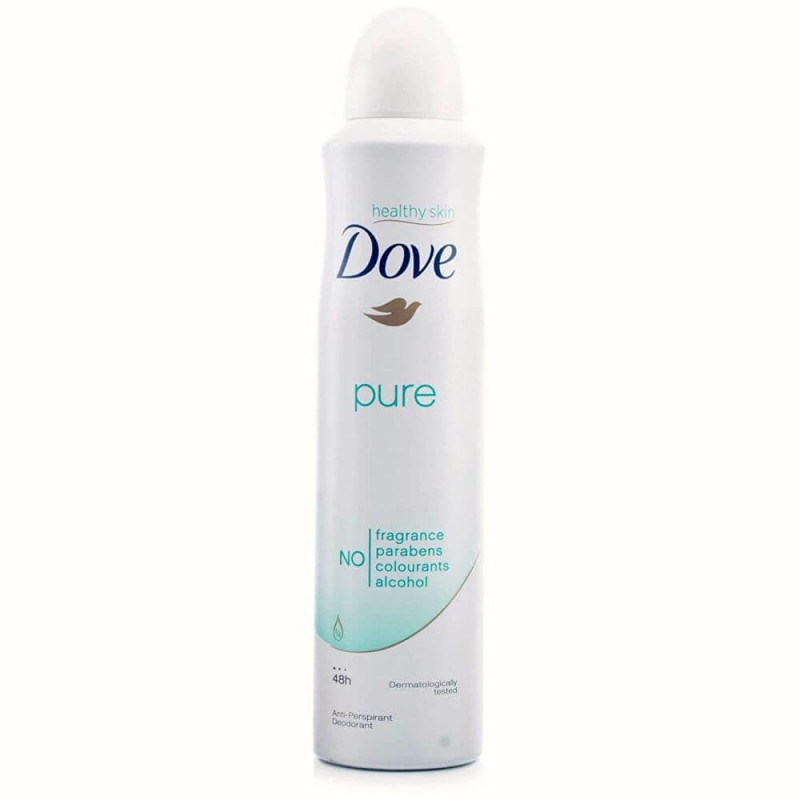  Spray Deodorant DOVE Pure, 150 ml 