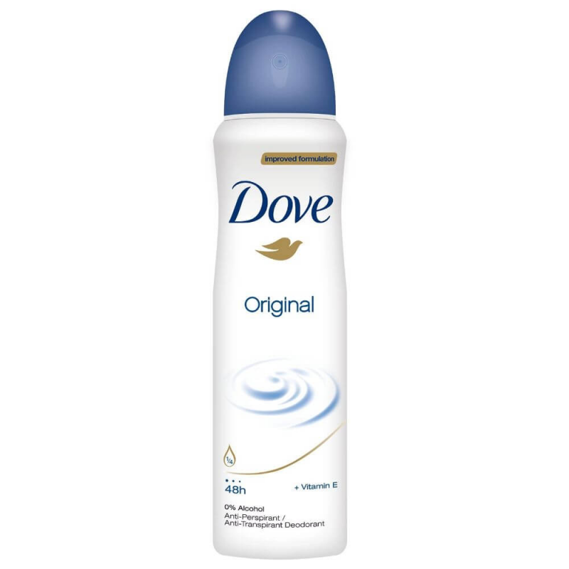 Spray Deodorant DOVE Original, 150 ml, Fresh 