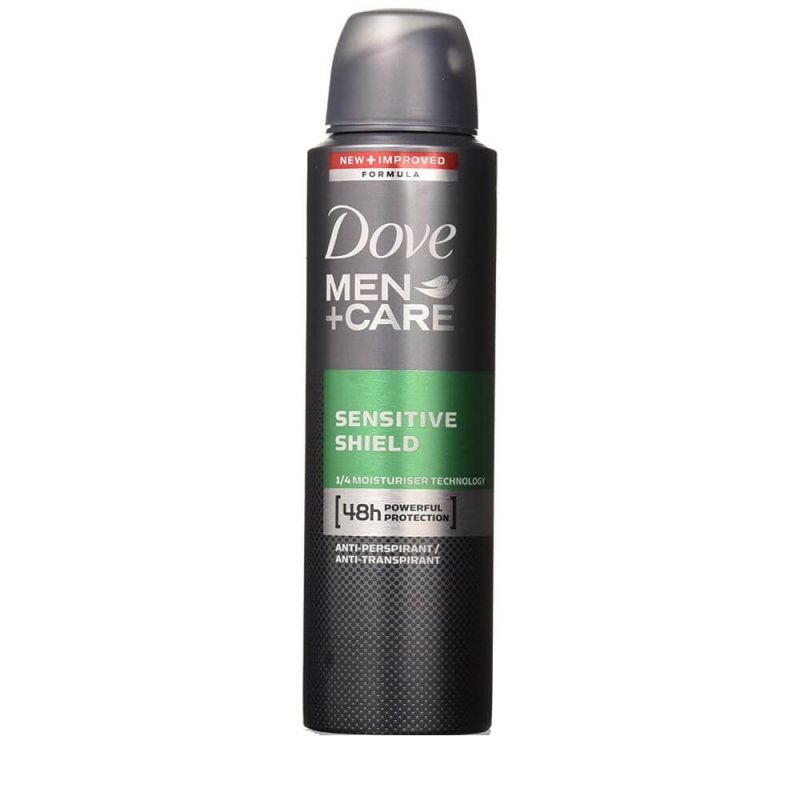  Spray Deodorant DOVE Men Sensitive Shield, 150 ml 