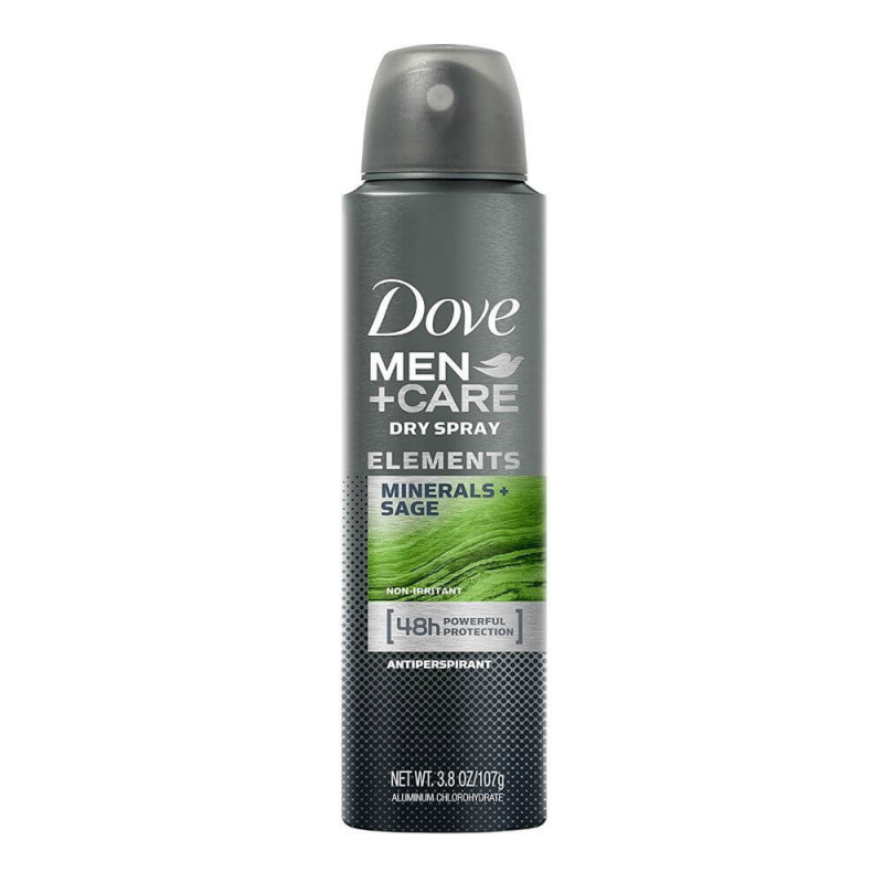  Spray Deodorant DOVE Men Mineral Sage, Extract Salvie 
