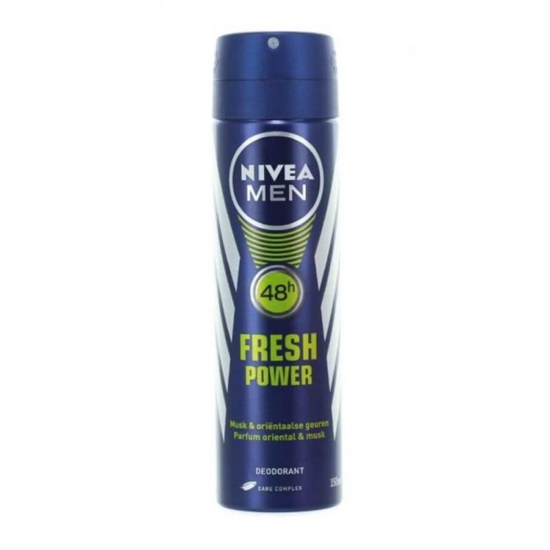  Spray Deodorant Nivea Men Fresh Power, 150 ml 