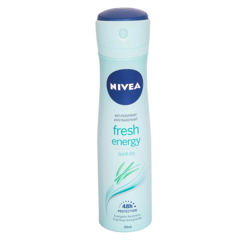 Spray Deodorant Nivea Fresh Energy, 150 ml, Lamaie 
