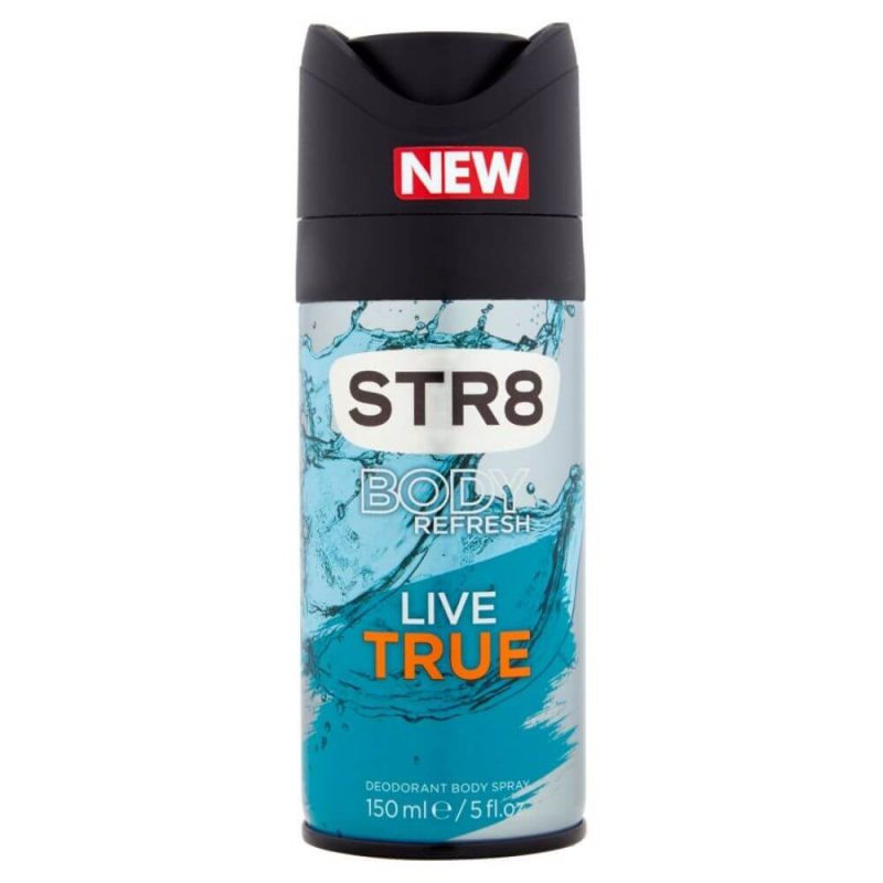  Spray Deodorant STR8 Live True Body Refresh, 150 ml, pentru barbati 