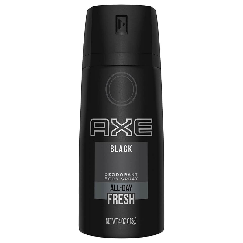  Spray Deodorant AXE Black,150 ml, Deodorant Barbati 