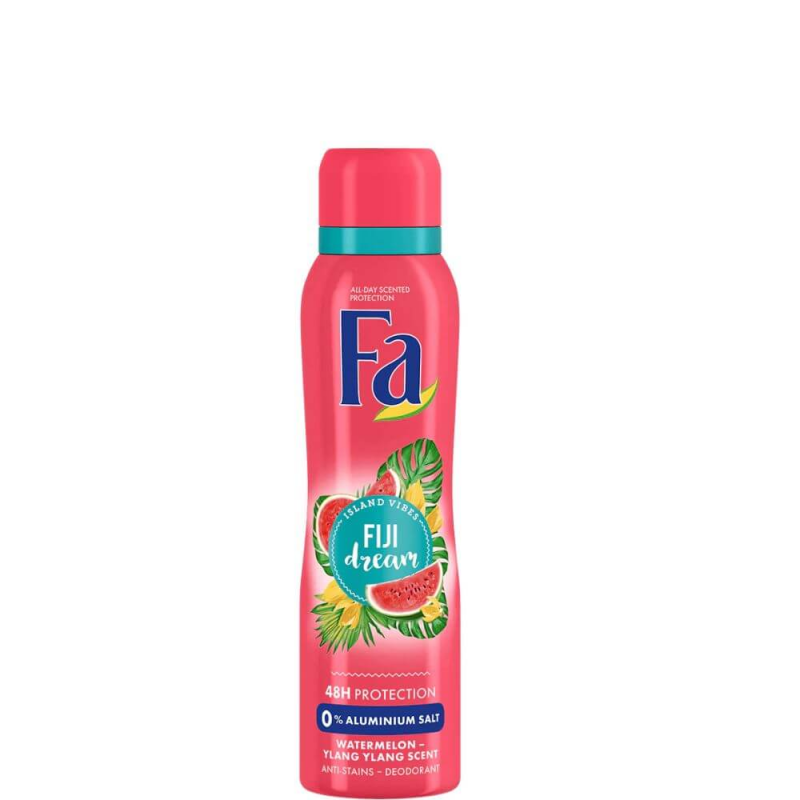 Deodorant Spray FA, Fiji Dream, 150 ml, 48 h Protectie, Formula Vegana
