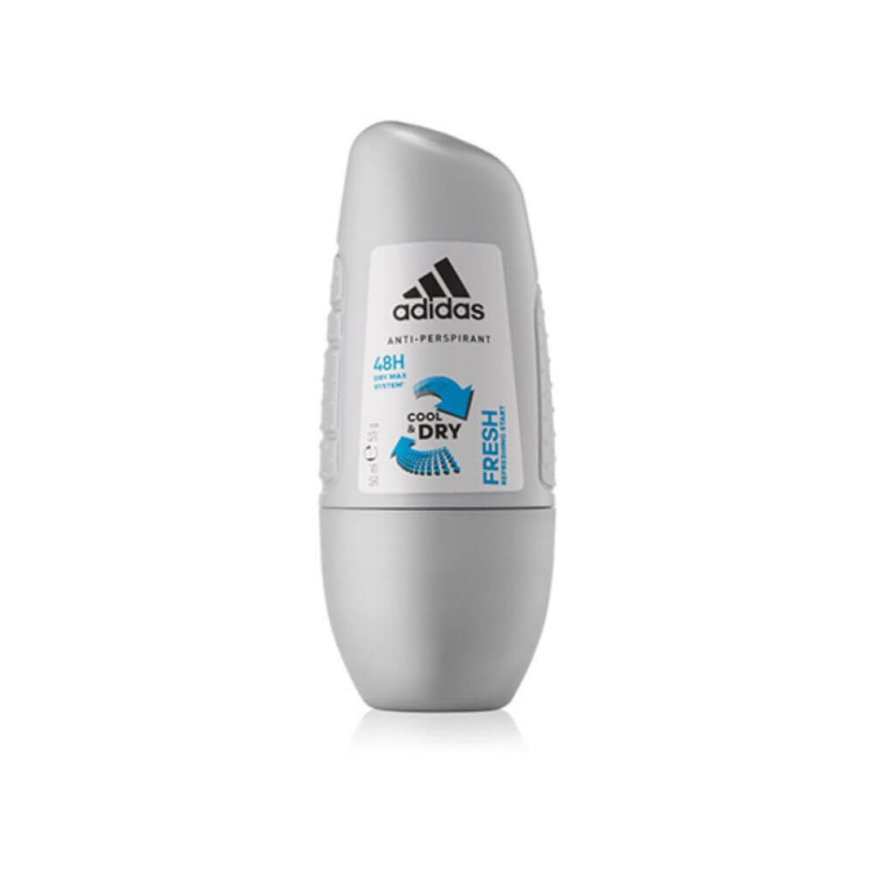  Deodorant Roll On Adidas Fresh Cool&Dry, 50 ml, Barbati 