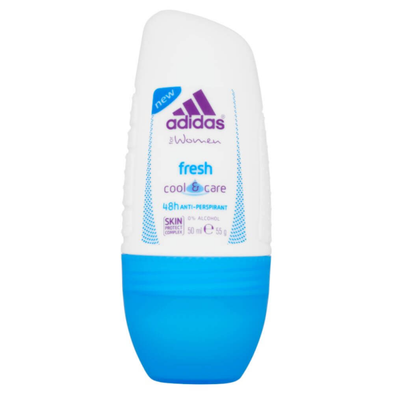  Deodorant Roll On Adidas Fresh, 50 ml, Femei 