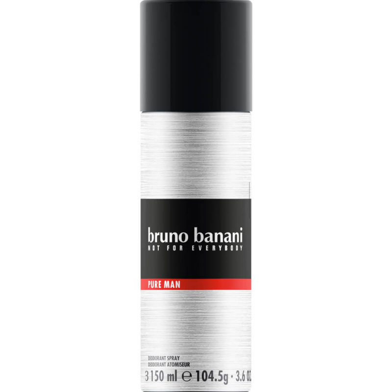Spray Deodorant Bruno Banani Pure Man, 150 ml