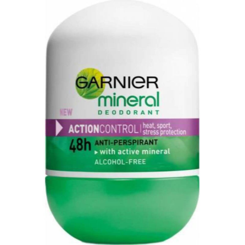  Antiperspirant Roll-On Garnier Mineral Action Control, 50 ml, Minerale Active 