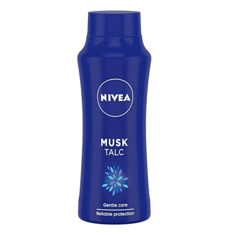  Pudra de Talc Nivea Musk Talc, 100 g, Nivea Talc Skin Powder 
