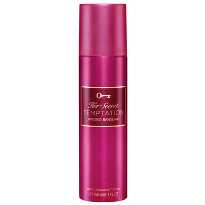 Spray Deodorant Femei Antonio Banderas Her Secret Temptation, 150 ml