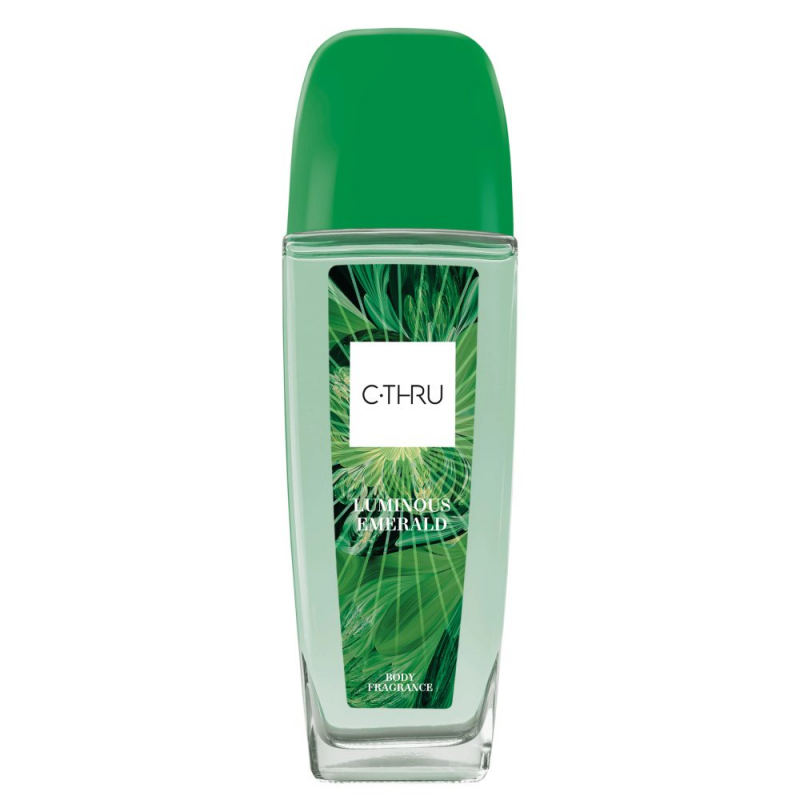 Deodorant Natural Spray pentru Femei C-Thru Luminous Emerald, 75 ml