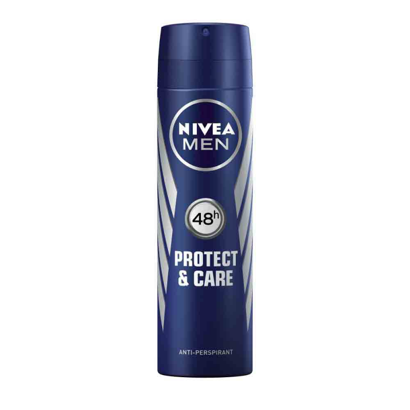  Deodorant Spray Nivea Protect & Care, pentru Barbati, 150 ml 
