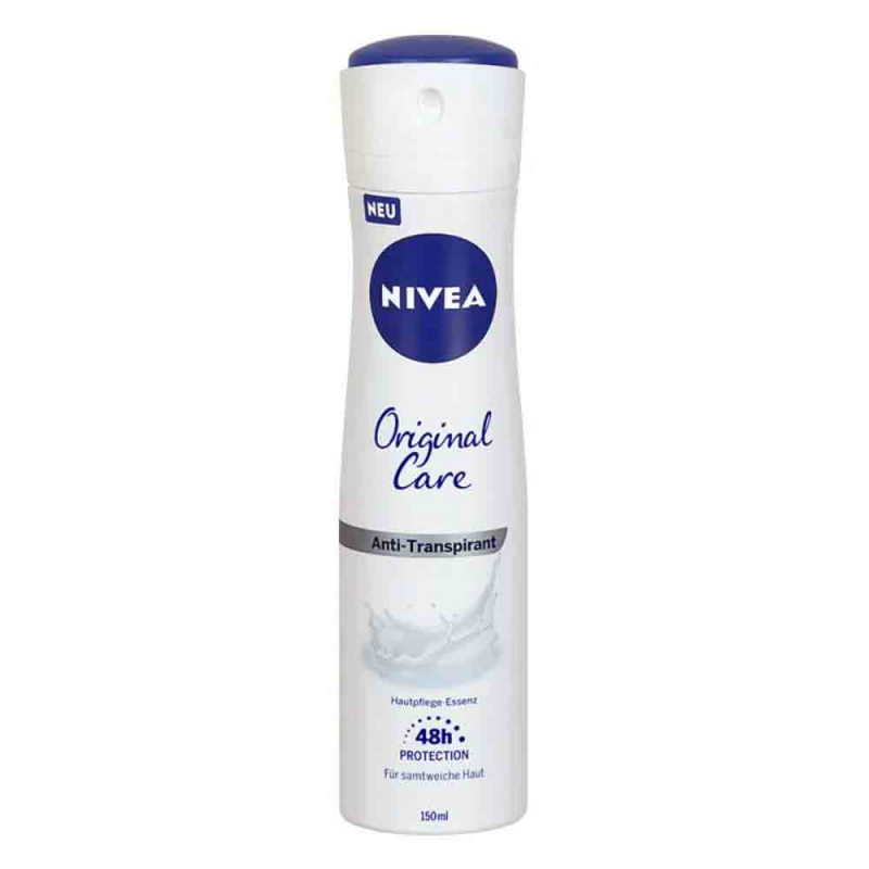  Deodorant spray Nivea Original Care, pentru Femei, 150 ml 