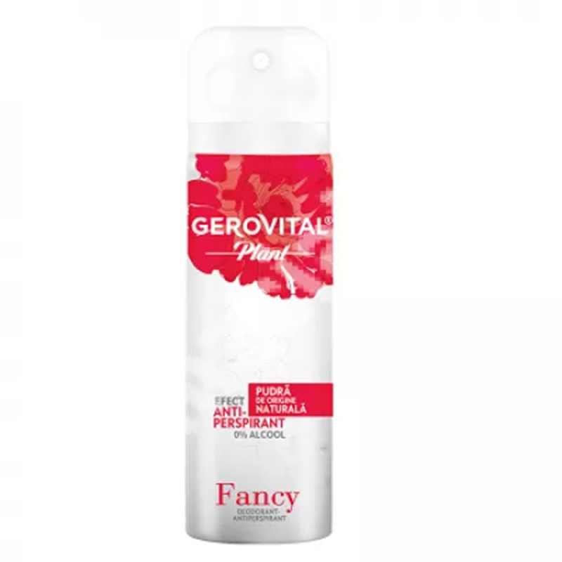  Antiperspirant Deodorant Gerovital Plant, Fancy, 40 ml 