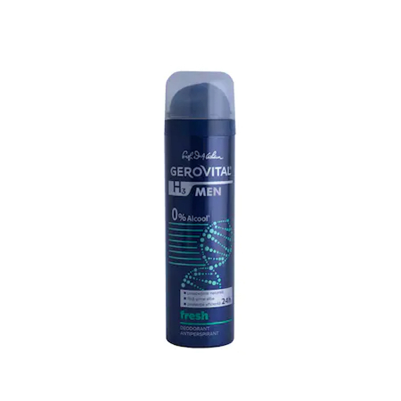  Deodorant Antiperspirant Gerovital H3 Men Fresh, 150 ml 