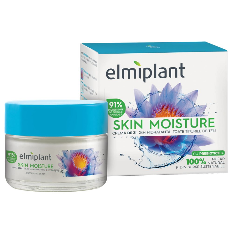  Crema de Zi Elmiplant Skin Moisture, 50 ml, 