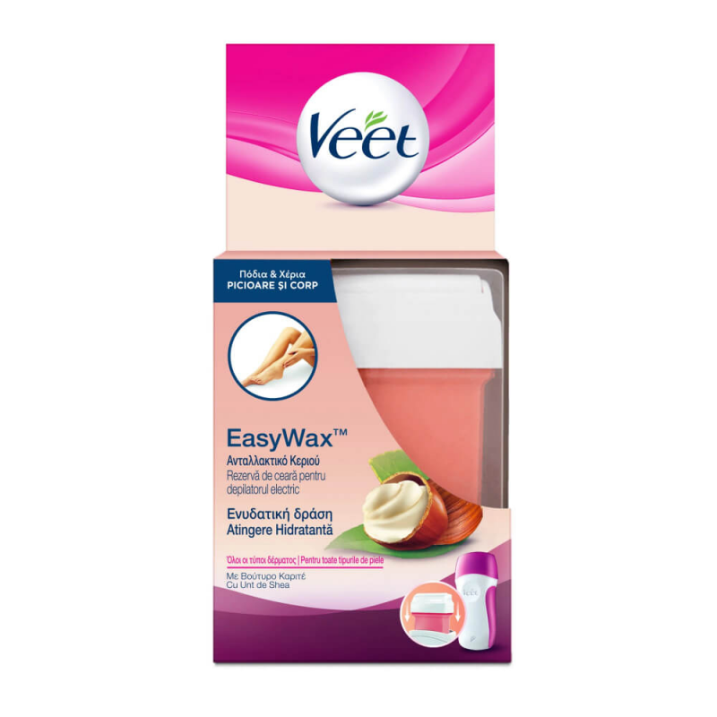  Rezerva Ceara Veet Roll-On Easy Wax, 50 ml 