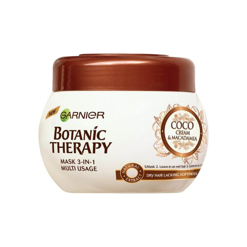  Masca Par Uscat, 300 ml, Garnier Botanic Therapy Coco Milk & Macadamia 