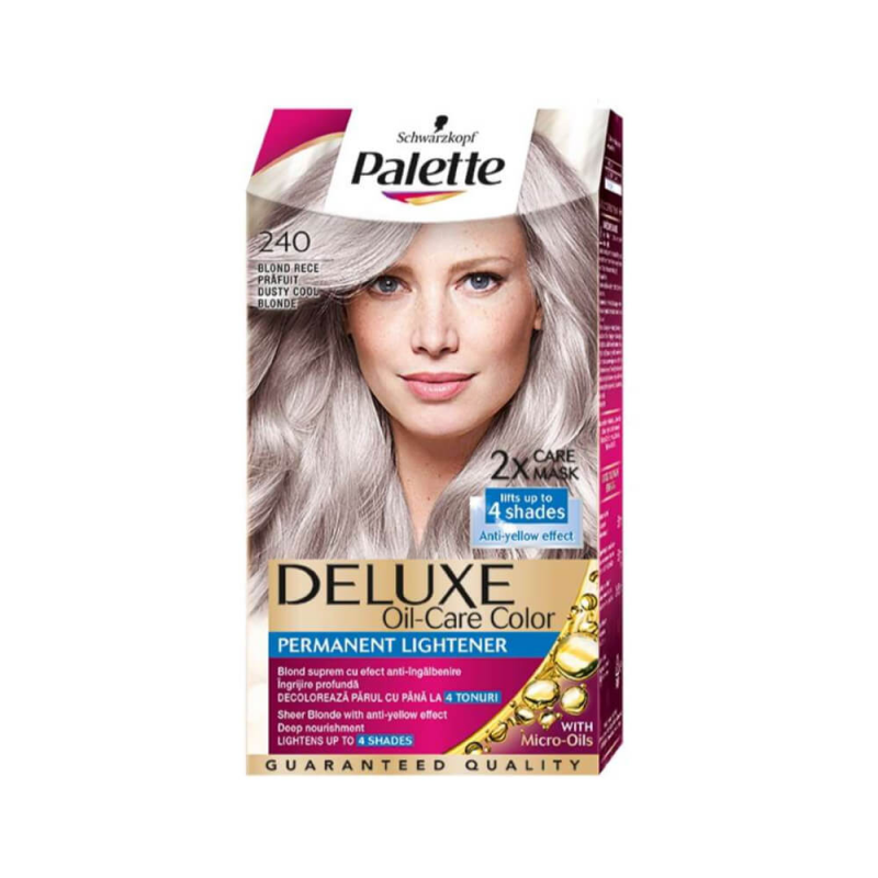 Vopsea de Par Permanenta PALETTE Deluxe 10-55, Dusty Cool Blonde, 135 ml