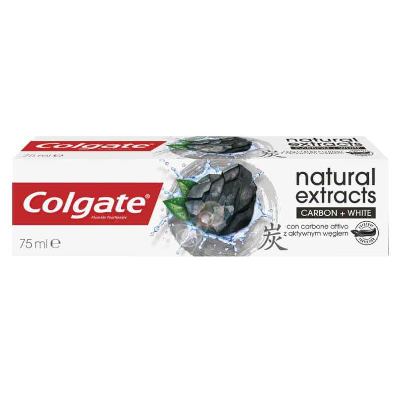 Pasta de Dinti Colgate Natural Extracts Charcoal, 75 ml