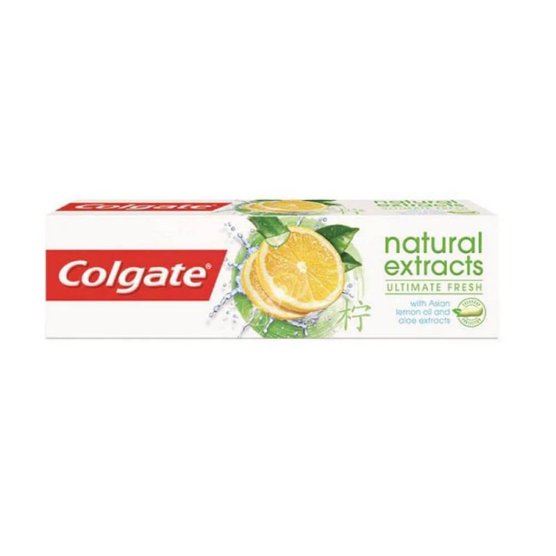  Pasta de Dinti Colgate Natural Extracts Lemon, 75 ml 