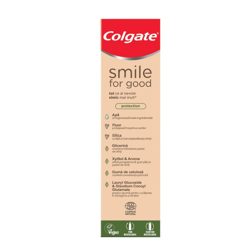  Pasta de Dinti COLGATE Smile for Good Protection, 75 ml 