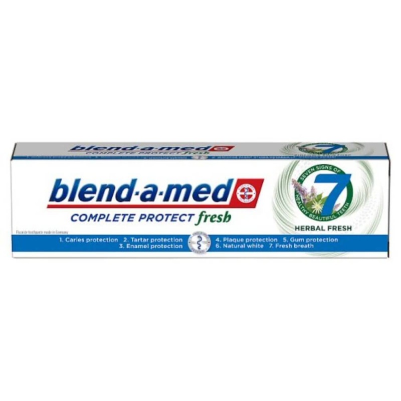  Pasta Dinti Blend-a-Med Herbal Fresh, 100 ml, cu Menta 